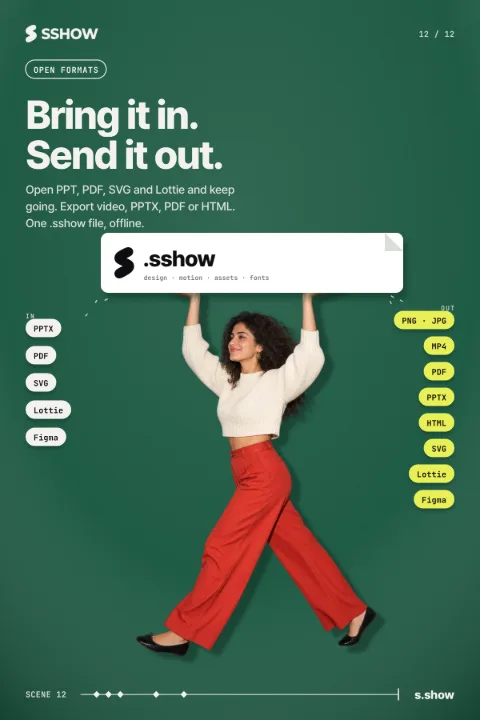 Poster: Bring it in. Send it out.